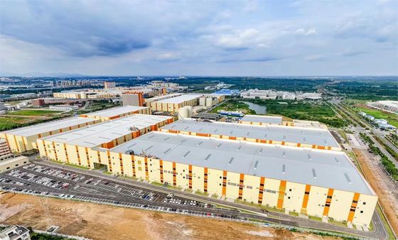 Q355B โครงสร้างเหล็ก อาคารคลังสินค้าที่มีมิตรต่อสิ่งแวดล้อม