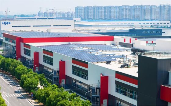 โกดังโครงสร้างสแตนเลสสแตนเลส Gutter Steel ด้วยการวาด BIM และการออกแบบหลังคาแผ่นสแตนเลสเดียว
