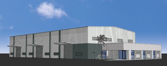 โกดังเหล็กอุตสาหกรรม Prefabricated ที่สามารถปรับแต่งได้ การติดตั้งเร็ว
